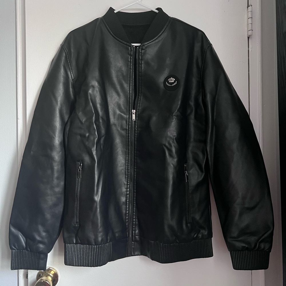 NWOT Faux Leather Jacket